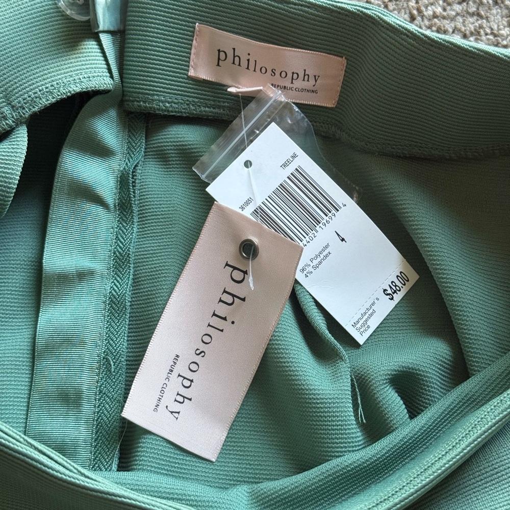 Philosophy Mint Green Apparel Skirt
